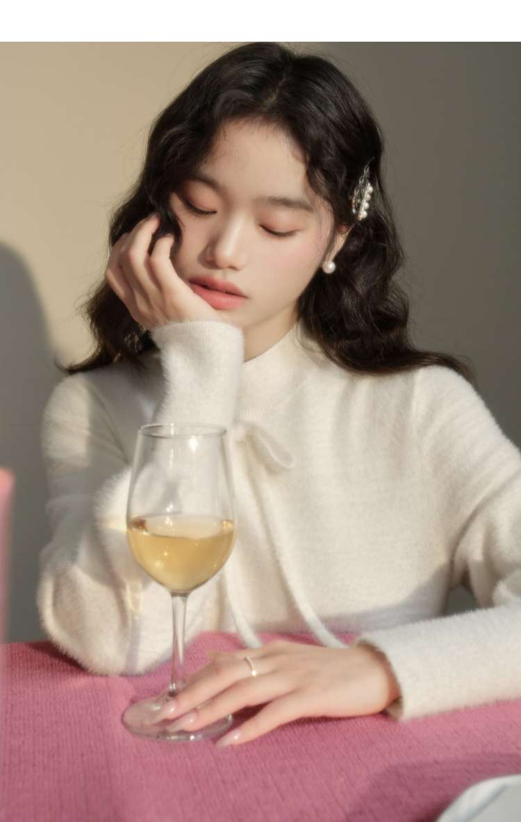 ミニワンピース プリーツミニニットワンピース