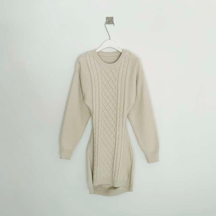 ミニワンピース ニットミニ丈ワンピ きれいめファッション