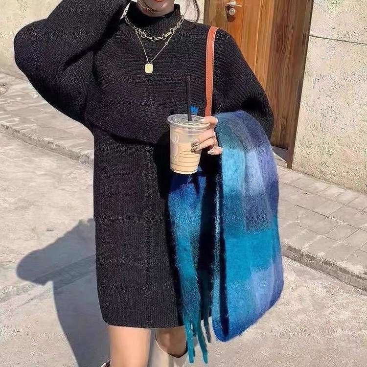 着回し自在！大人の2wayセットニットワンピース