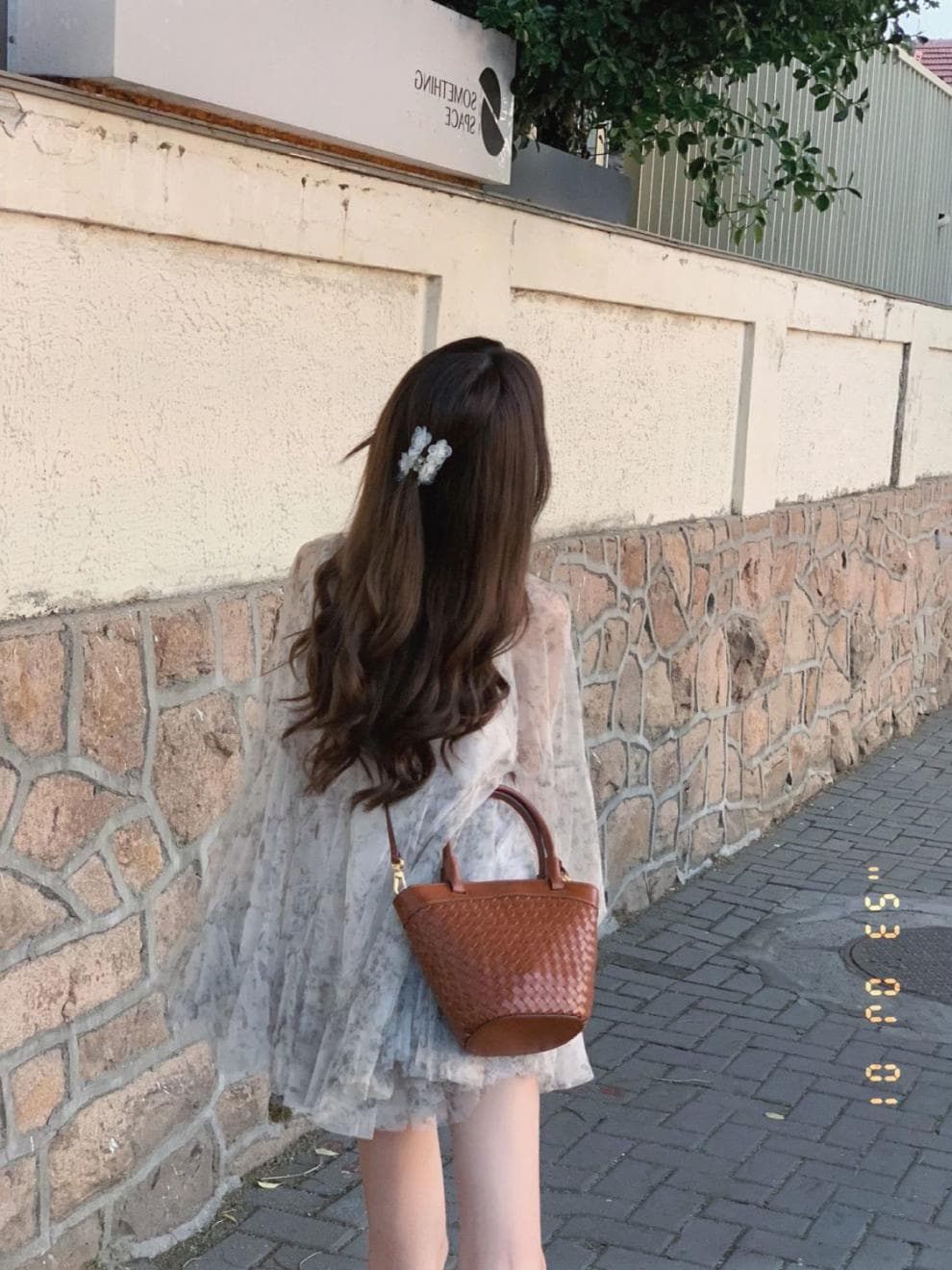 ミニワンピース ふんわり透け感シアー レースミニワンピース