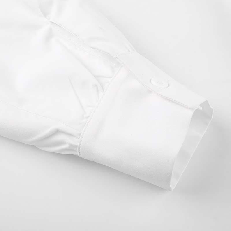 ミニワンピース クラシックプリーツシャツ