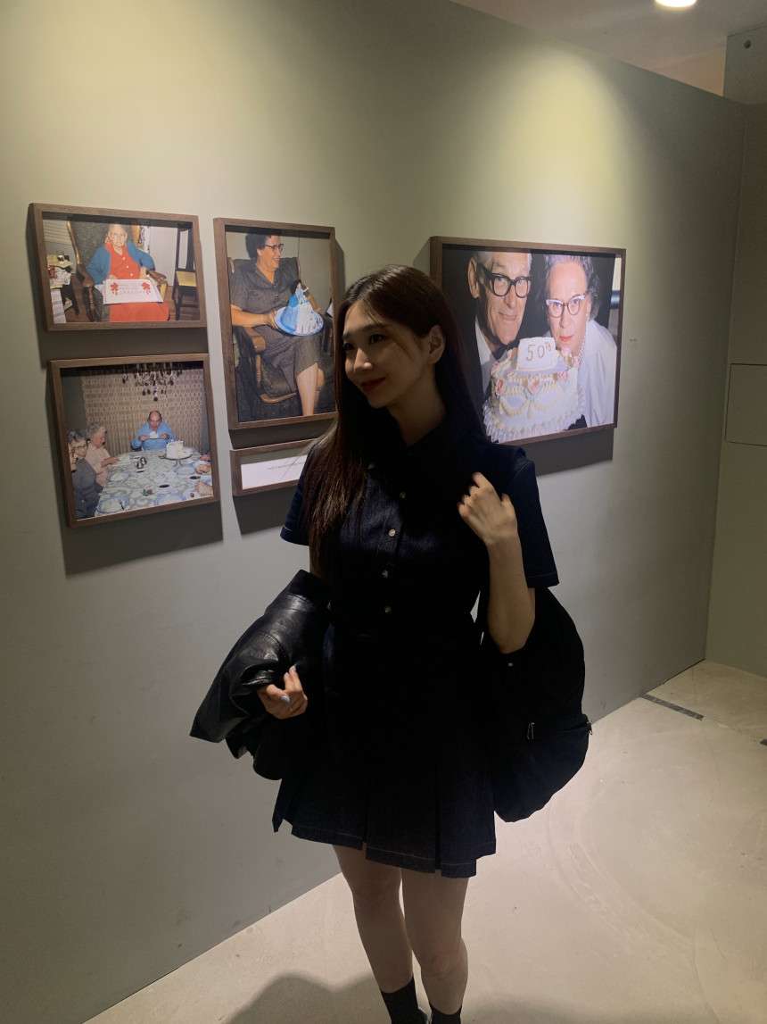 ドッキング 半袖デニムワンピース