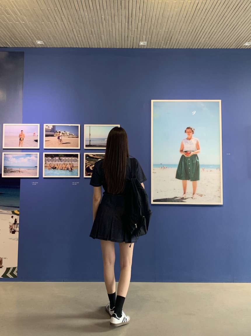 ドッキング 半袖デニムワンピース