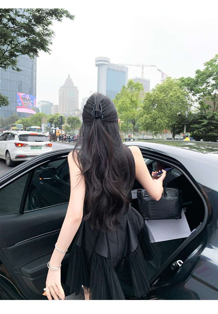 ミニワンピース チュールフリルプリンセスフレアミニワンピ