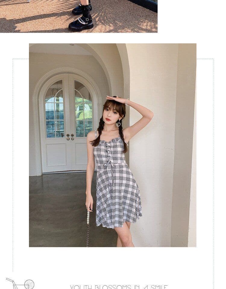 ミニワンピース レースチュール重ねミニキャミワンピース