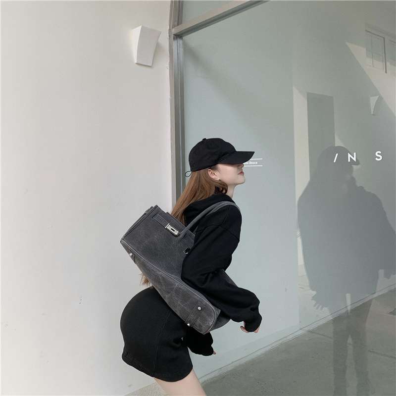 シンプルリブ切替パーカーミニワンピース