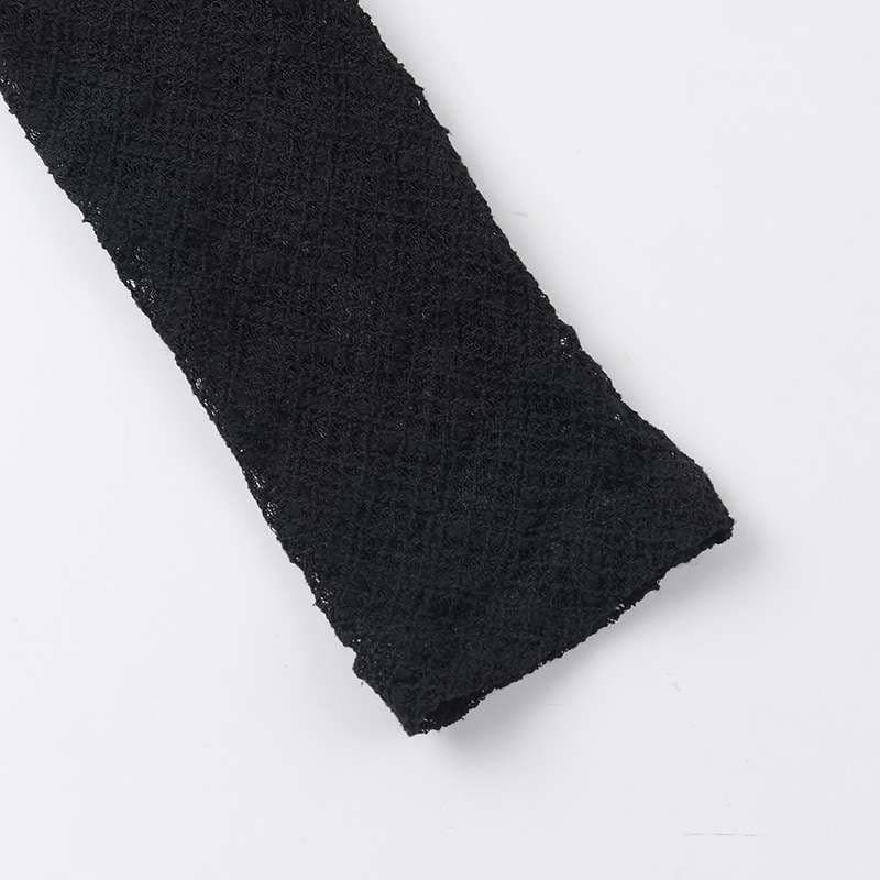 レース袖ミニフレアワンピース